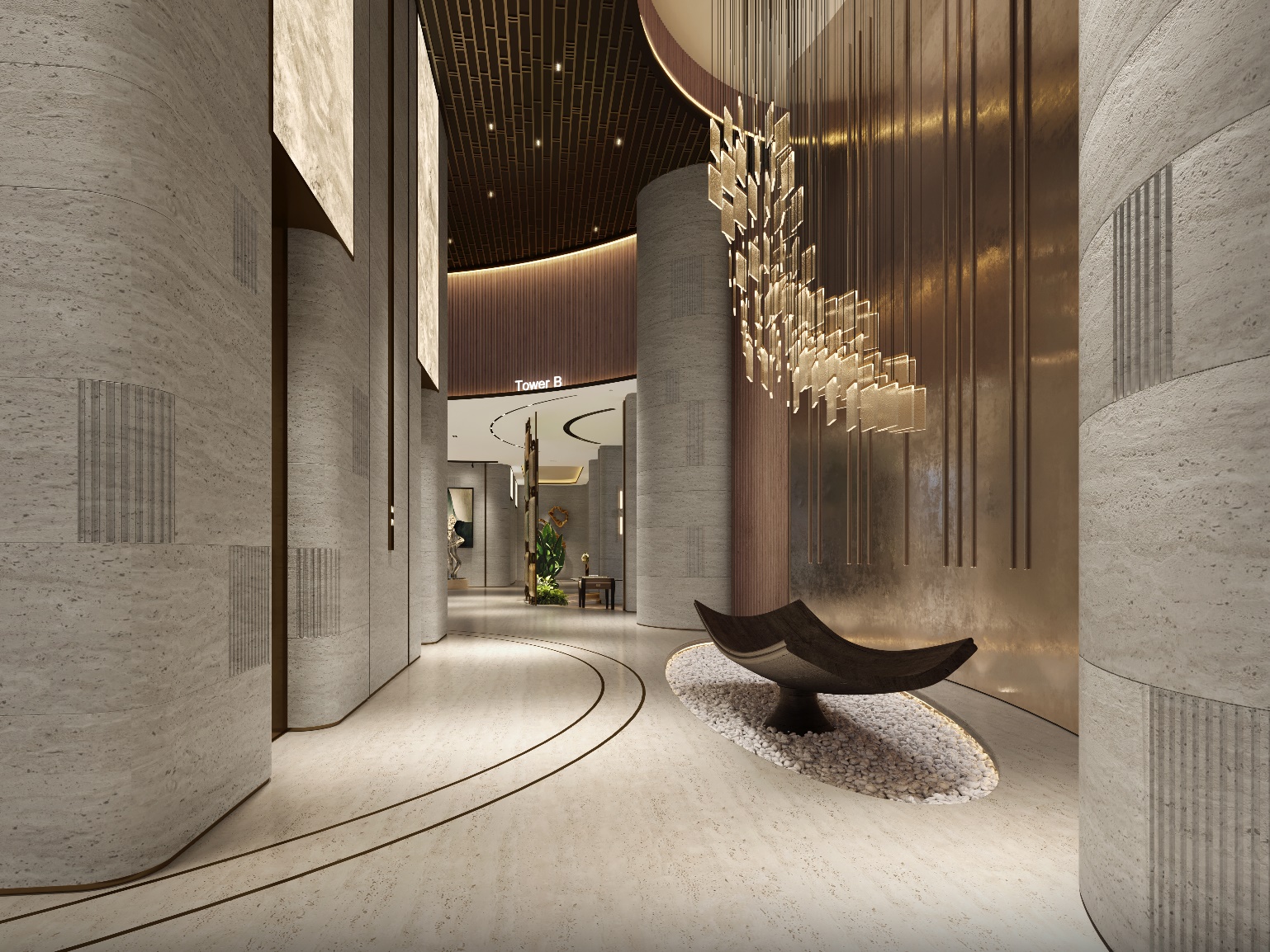 Wadhwa Artek Lobby in Bandra