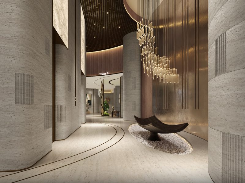 Wadhwa Artek Lobby in Bandra